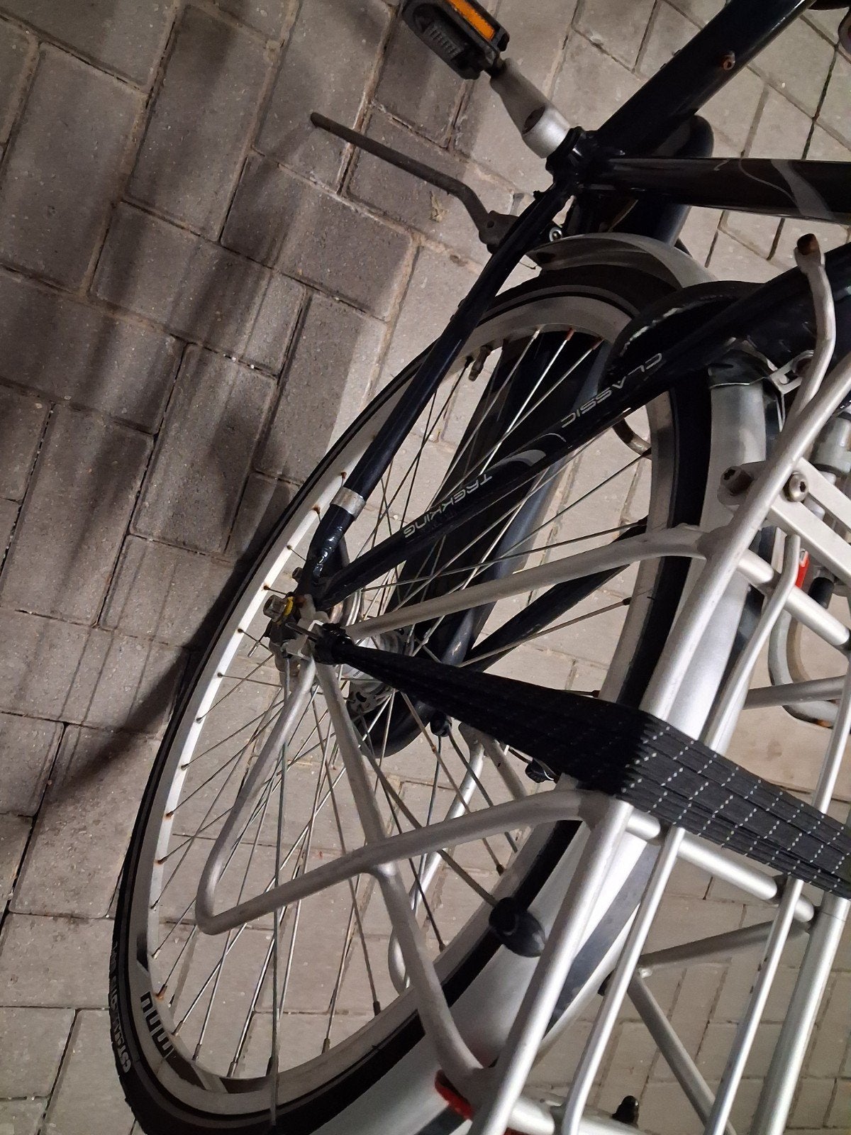 Herenfiets i.z.g.st. zie foto's, Gebruikt, 57 tot 61 cm, Trommelrem, Ophalen