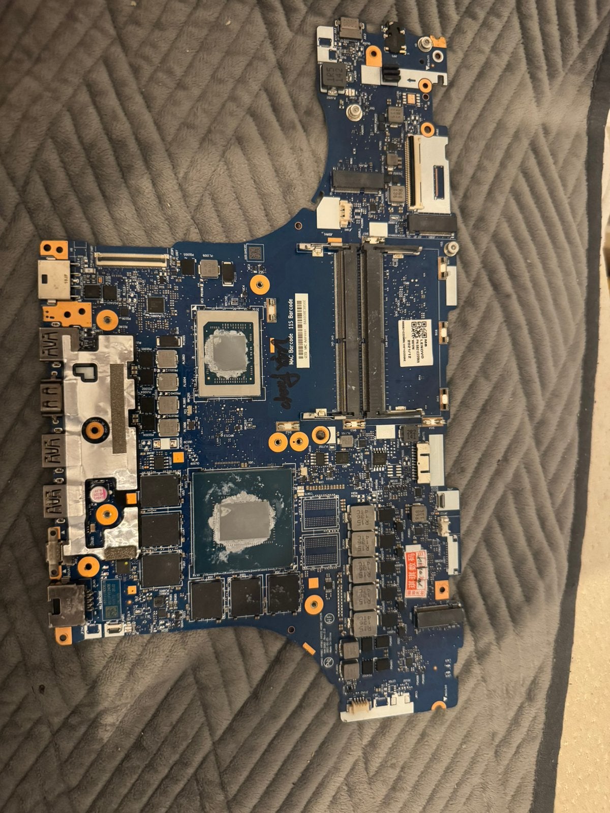lenovo legion 5 motherboard, Computers en Software, Moederborden, Ophalen of Verzenden, Gebruikt, DDR4
