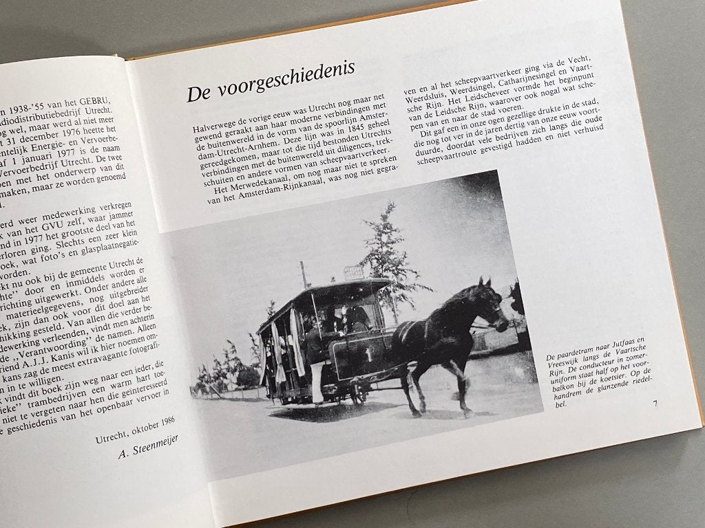 De Gemeente tram Utrecht / 1986, Ophalen of Verzenden, Zo goed als nieuw, Tram