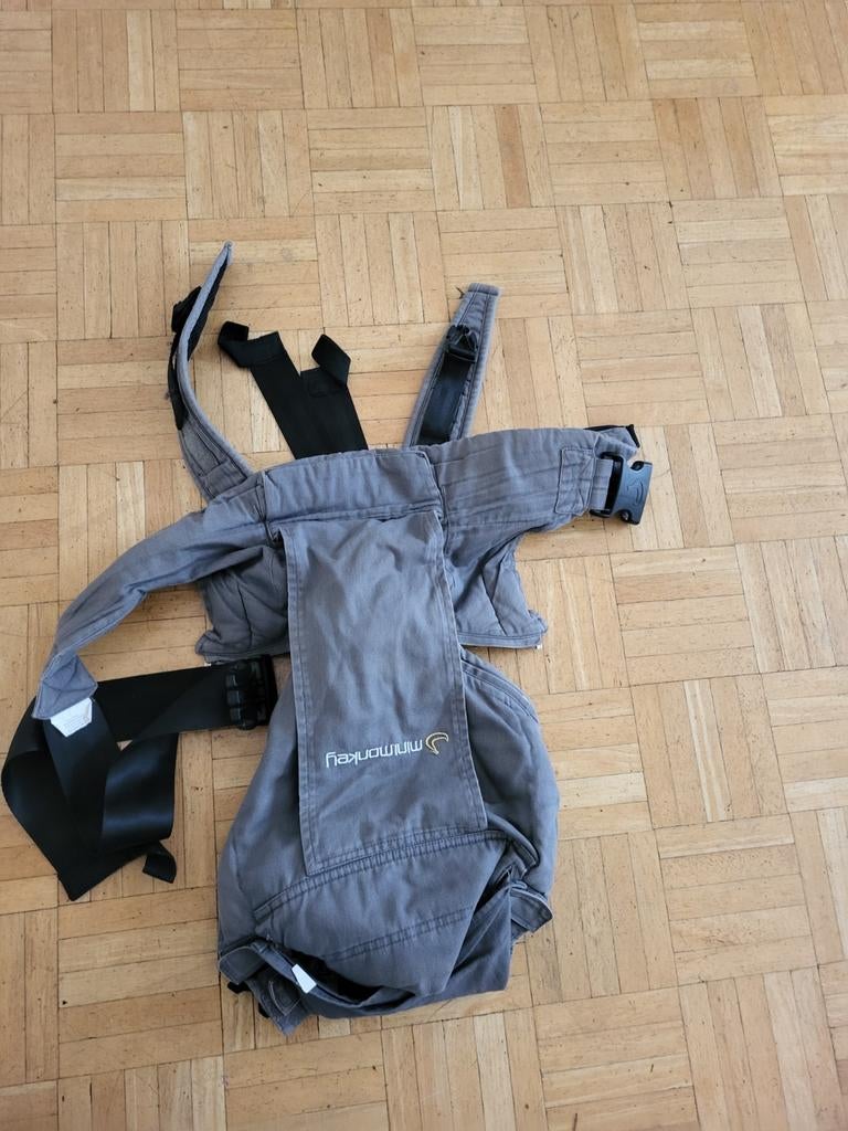 Minimonkey draagzak - Ergonomisch en comfortabel, Overige merken, Gebruikt, Ophalen of Verzenden, Buik, Rug of Zij