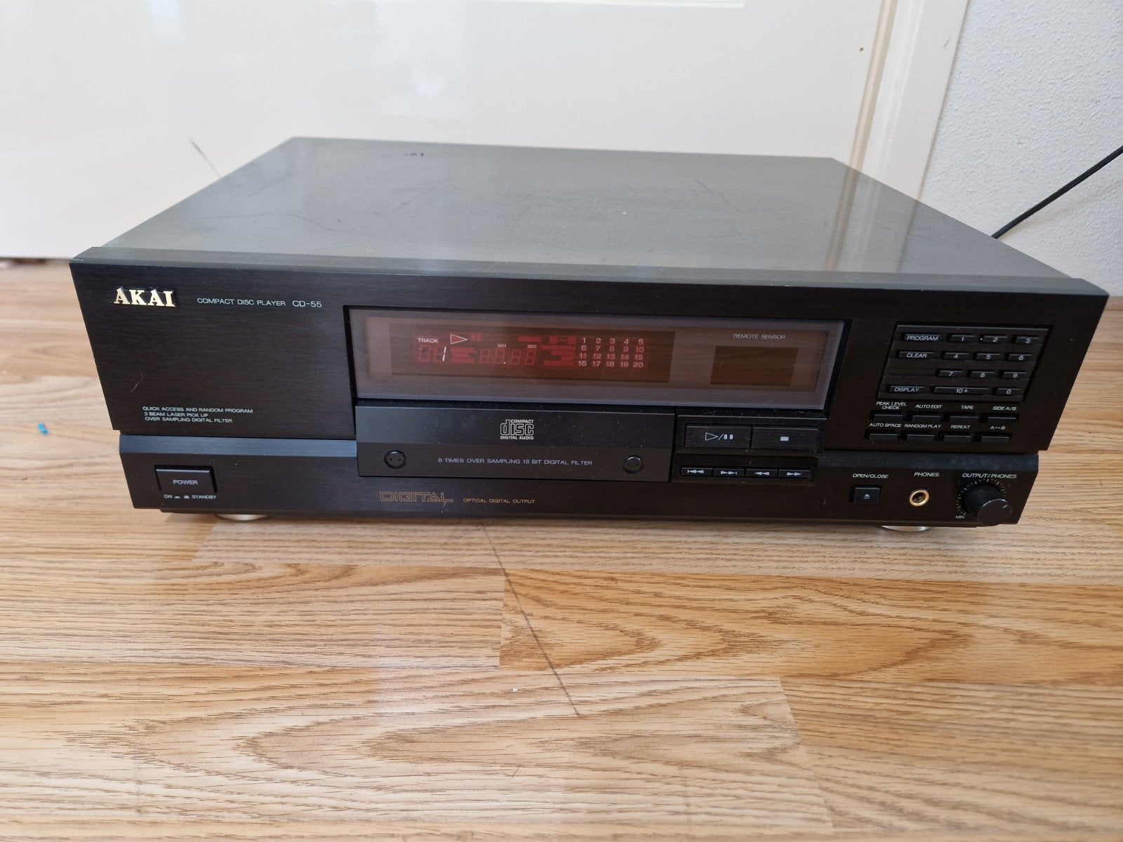 Akai CD-55, Overige merken, Gebruikt, Onbekend, Ophalen of Verzenden