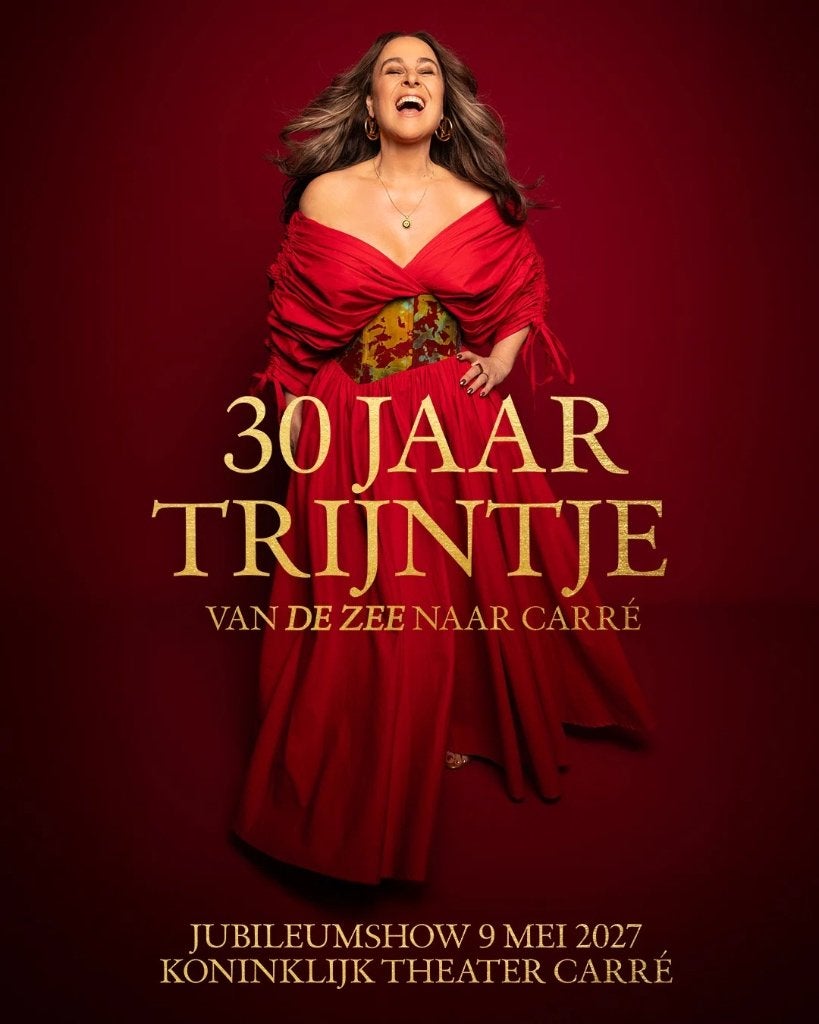 Trijntje Oosterhuis in Carre Jubileumconcert 9 mei 2027, Tickets en Kaartjes, Twee personen, Mei