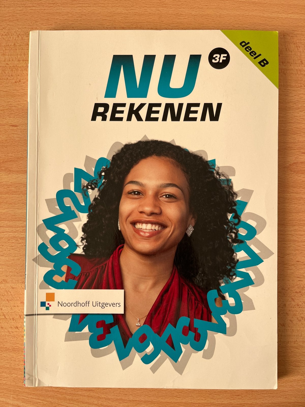 NU Rekenen 3F deel B - Noordhoff Uitgevers, Ophalen of Verzenden, Beta, Zo goed als nieuw, MBO