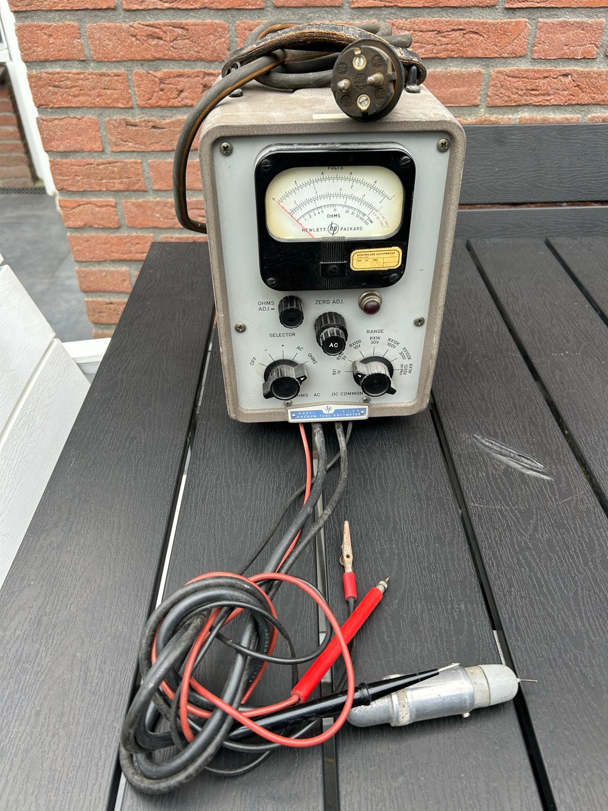 Vintage Hewlett Packard Multimeter - Koninklijke Luchtmacht, Ophalen, Gebruikt, Multimeter