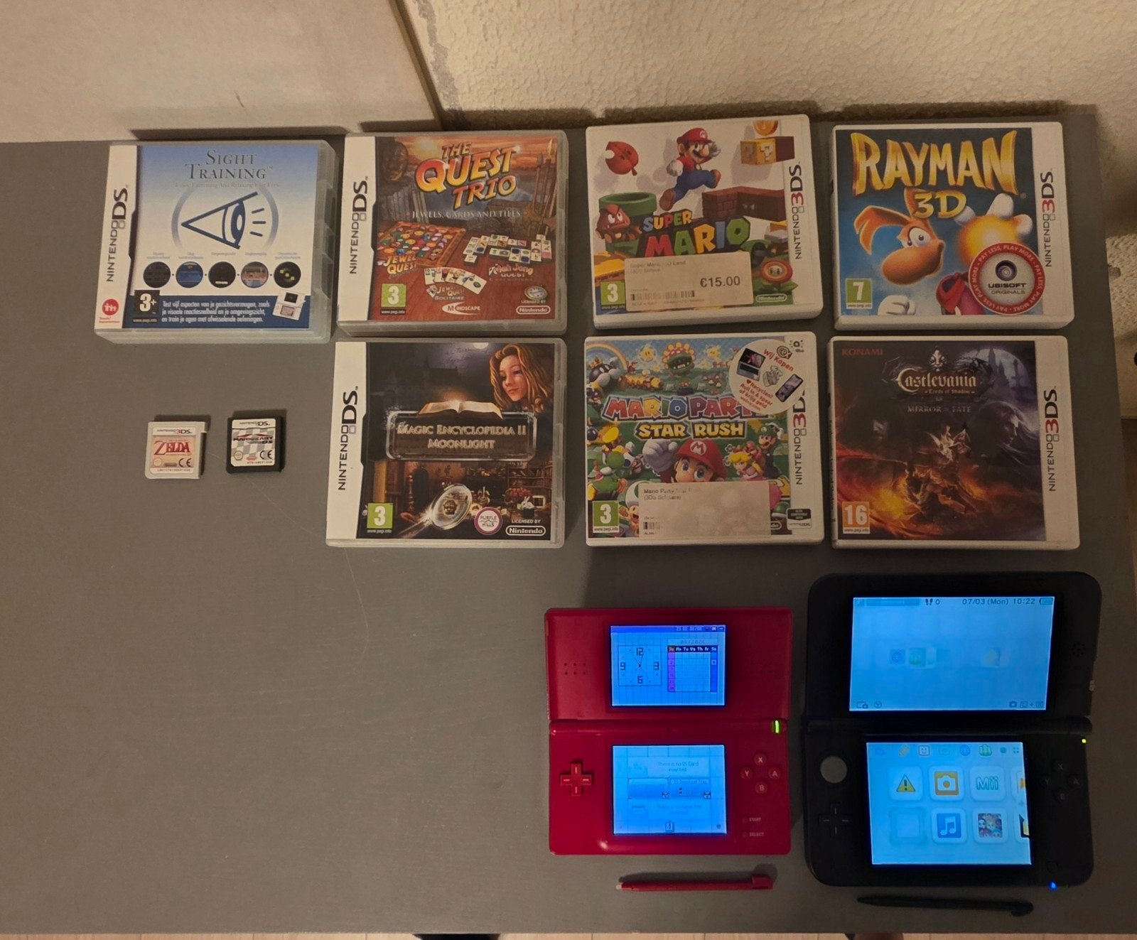 Nintendo 3DS xl en DS lite, Spelcomputers en Games, Avontuur en Actie, 1 speler, Ophalen of Verzenden, Zo goed als nieuw