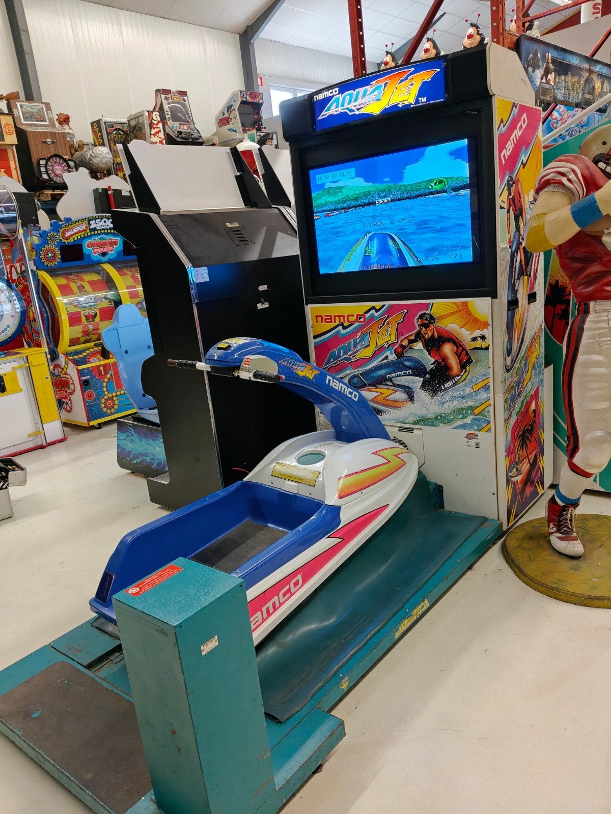 Namco Aqua Jet Arcade Machine - Waterscooter Racegame, Spelcomputers en Games, Spelcomputers | Overige, Ophalen, Overige merken