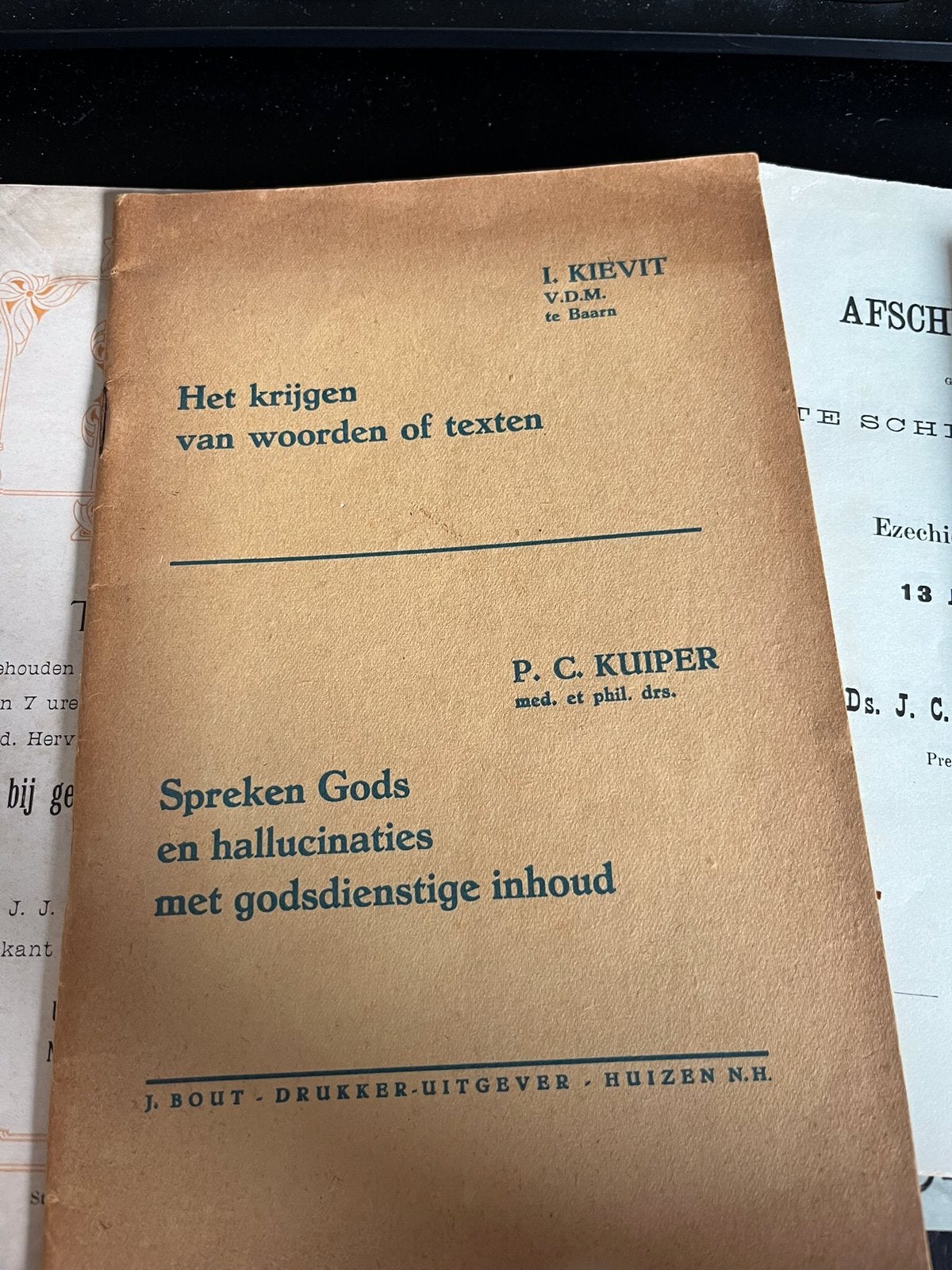 I. Kievit, Ophalen of Verzenden, Zo goed als nieuw, Christendom | Protestants