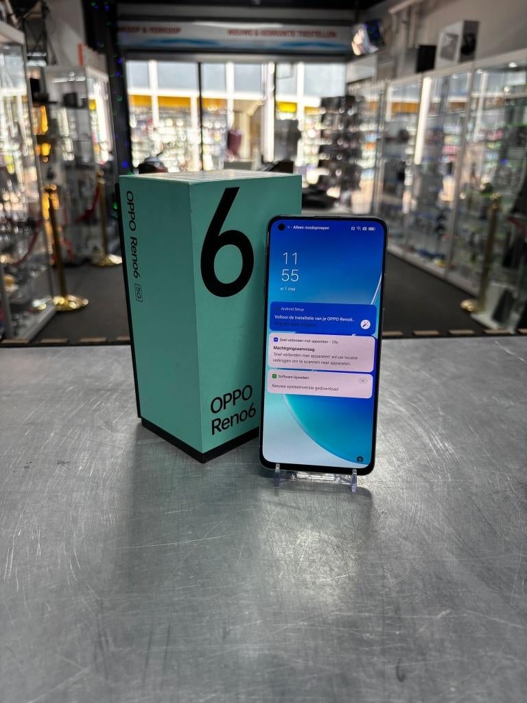 OPPO Reno6 5G 128GB | Compleet in Doos | €149,99, ., Overige typen, Ophalen of Verzenden, Zo goed als nieuw