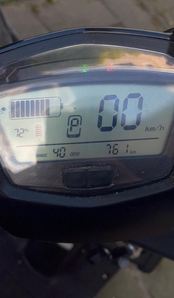 elektrische scooter, Fietsen en Brommers, Scooters | Overige merken, Ophalen, Maximaal 45 km/u, Elektrisch, Zo goed als nieuw