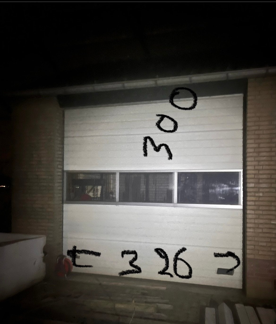 Nette roldeur / overheaddeur - 3,26B x 3,00H meter, Doe-het-zelf en Verbouw, Deuren en Horren, Ophalen, Garagedeur, Zo goed als nieuw