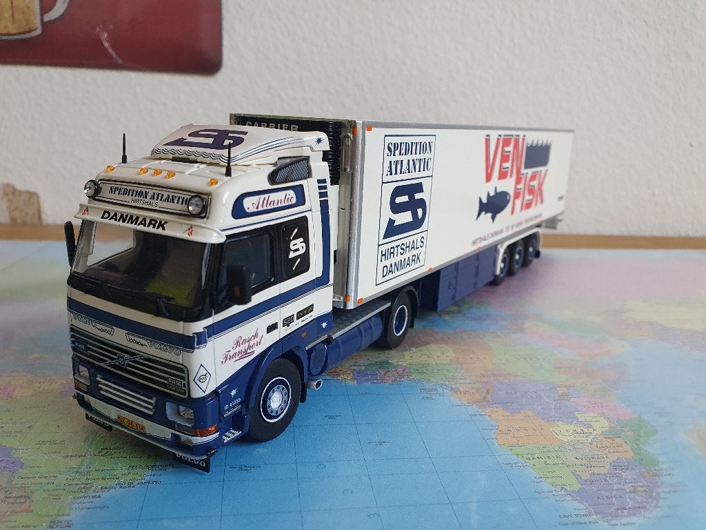 Tekno Volvo Rasch/Atlantic, Hobby en Vrije tijd, Modelauto's | 1:50, Ophalen of Verzenden, Nieuw, Bus of Vrachtwagen, Tekno