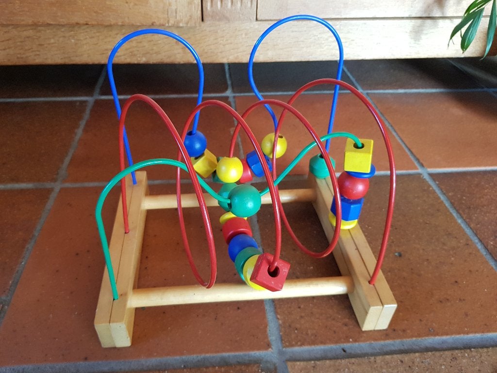 Kralen spiraal Ikea, Ophalen of Verzenden, Zo goed als nieuw