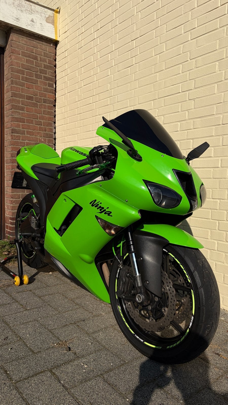 Kawasaki Ninja ZX-6R 25KW a2 geschikt, Motoren, LED Verlichting, Occasion, 4 cilinders, Super Sport