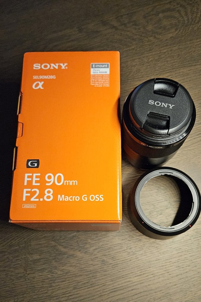 Sony FE 90mm F2.8 Macro G OSS Lens (als nieuw), Sony E-mount, Sony, Ophalen of Verzenden, Zo goed als nieuw