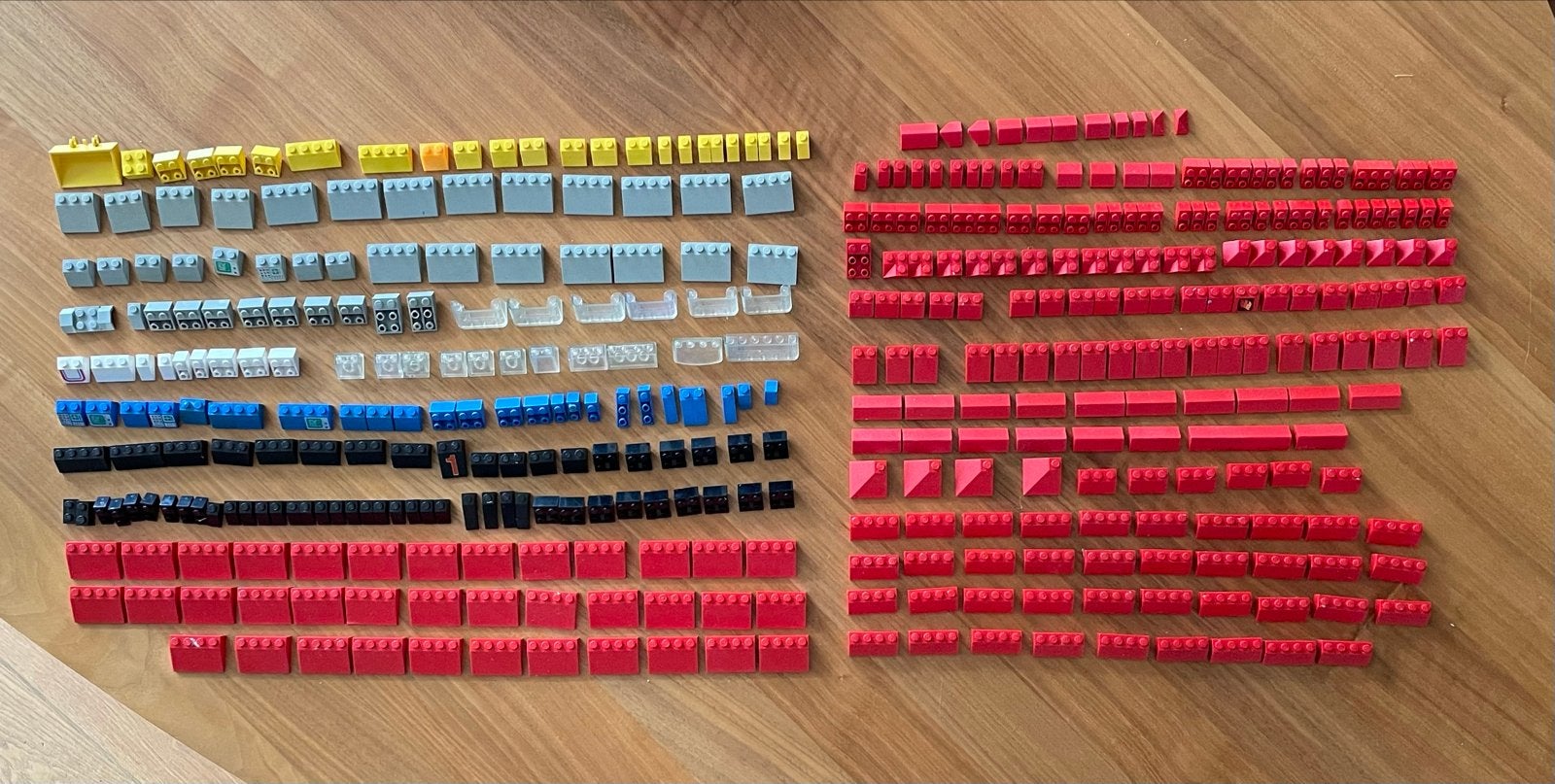 Lego bouwstenen - 524 gram diverse blokjes, Ophalen of Verzenden, Gebruikt, Overige merken