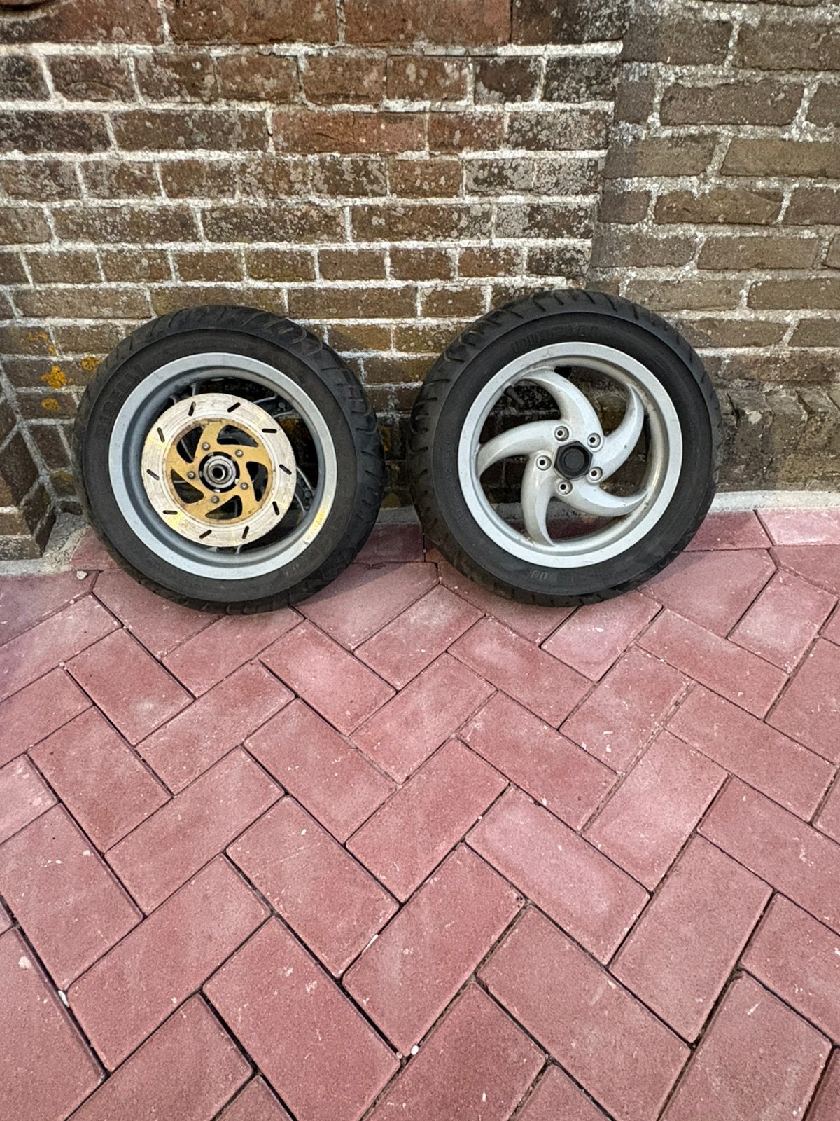 Gilera runner velgenset 50cc dd, Motoren, Ophalen