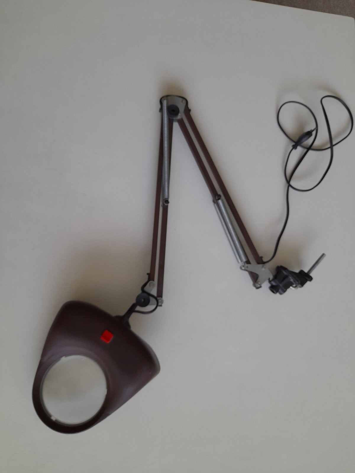 Bureaulamp met klem werklamp loeplamp - zgan, Ophalen, Bureaulamp