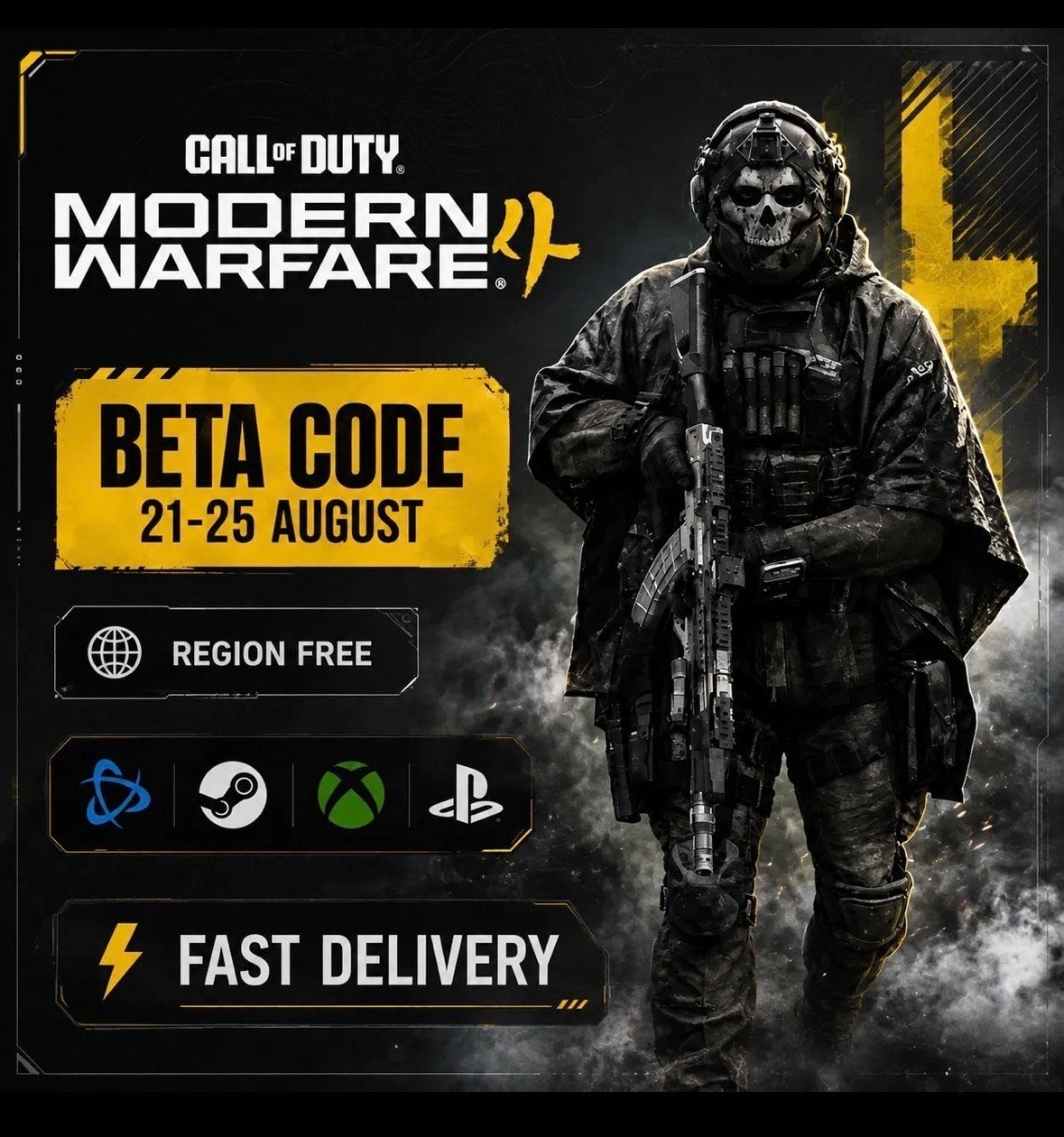 Call of Duty Modern Warfare Beta Code, Ophalen, Online, Vanaf 18 jaar, Shooter