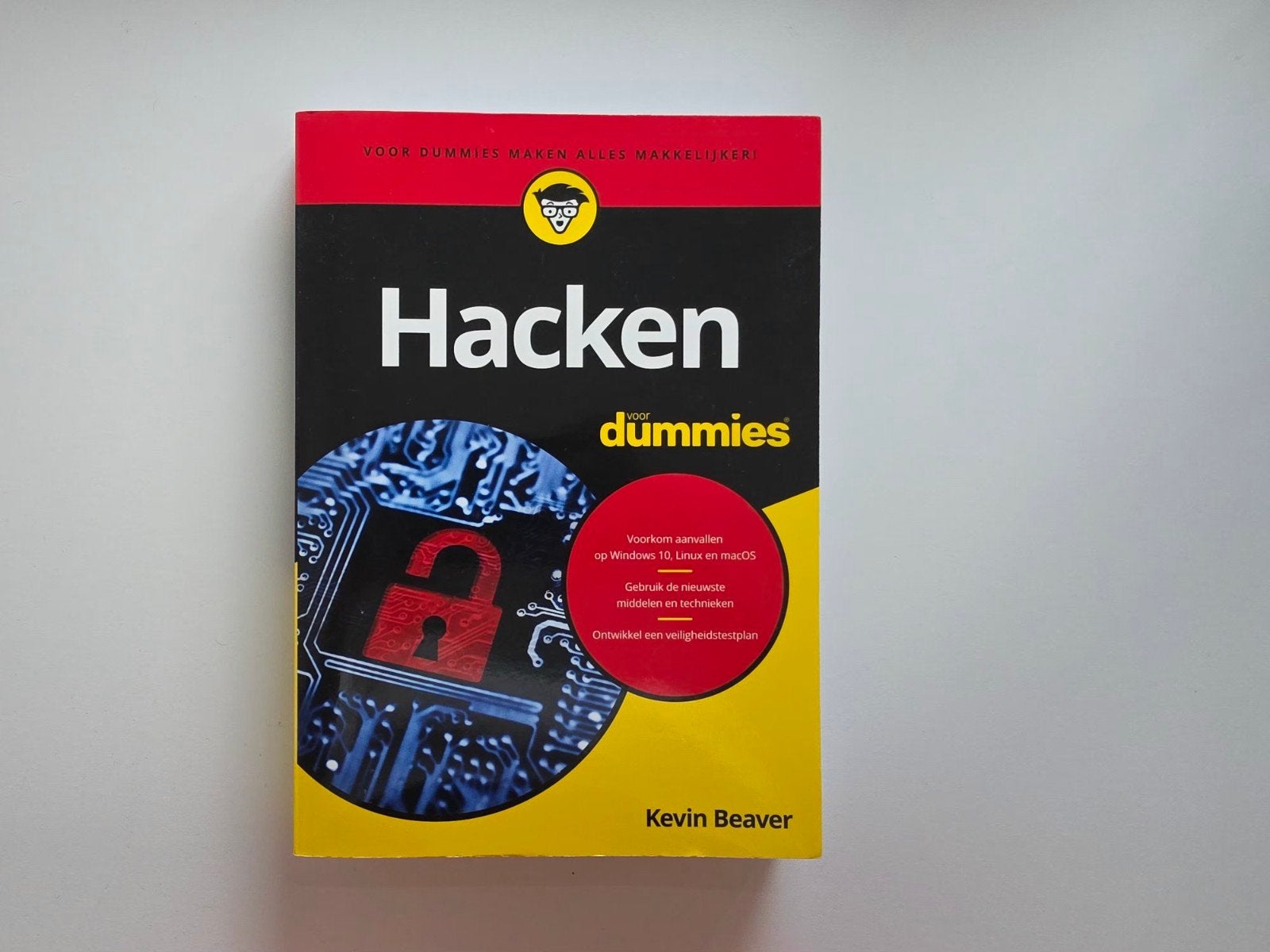 Hacken voor Dummies - Kevin Beaver (2021), Boeken, Informatica en Computer, Ophalen of Verzenden, Gelezen, Vakgebied of Industrie