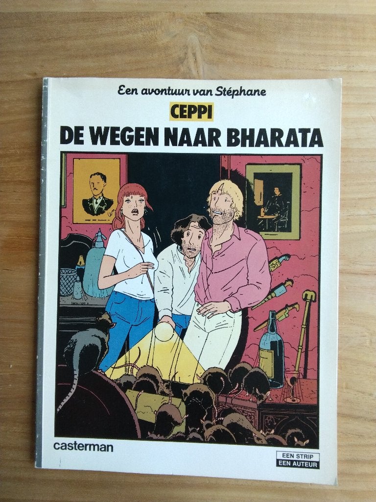 Stefan (Ceppi) - De wegen naar Bharata, Eén stripboek, Ophalen, Gelezen