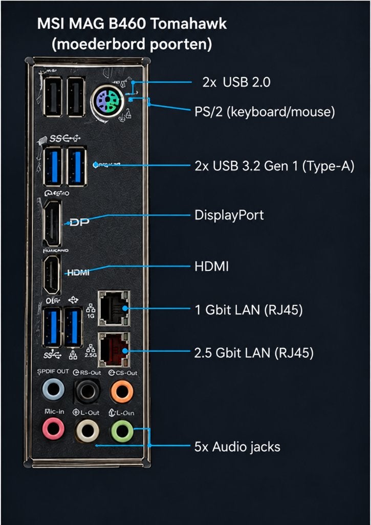 Foto 8 van Witte Gaming PC | RTX 3070 | i5-10600K | 16GB RAM | RGB