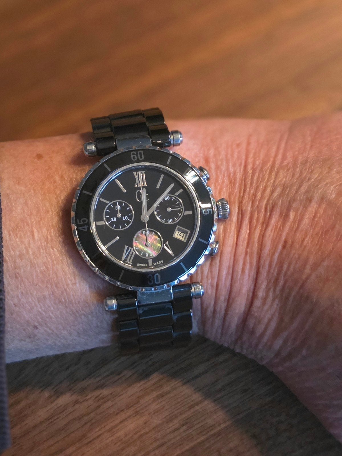 Guess Herenhorloge - Zwart/Zilver, Overige merken, Staal, Polshorloge, Overige materialen