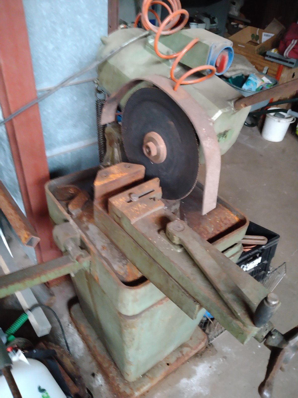 metaal afkortzaag, Ophalen, Gebruikt, Afkortzaag, 30 tot 70 mm
