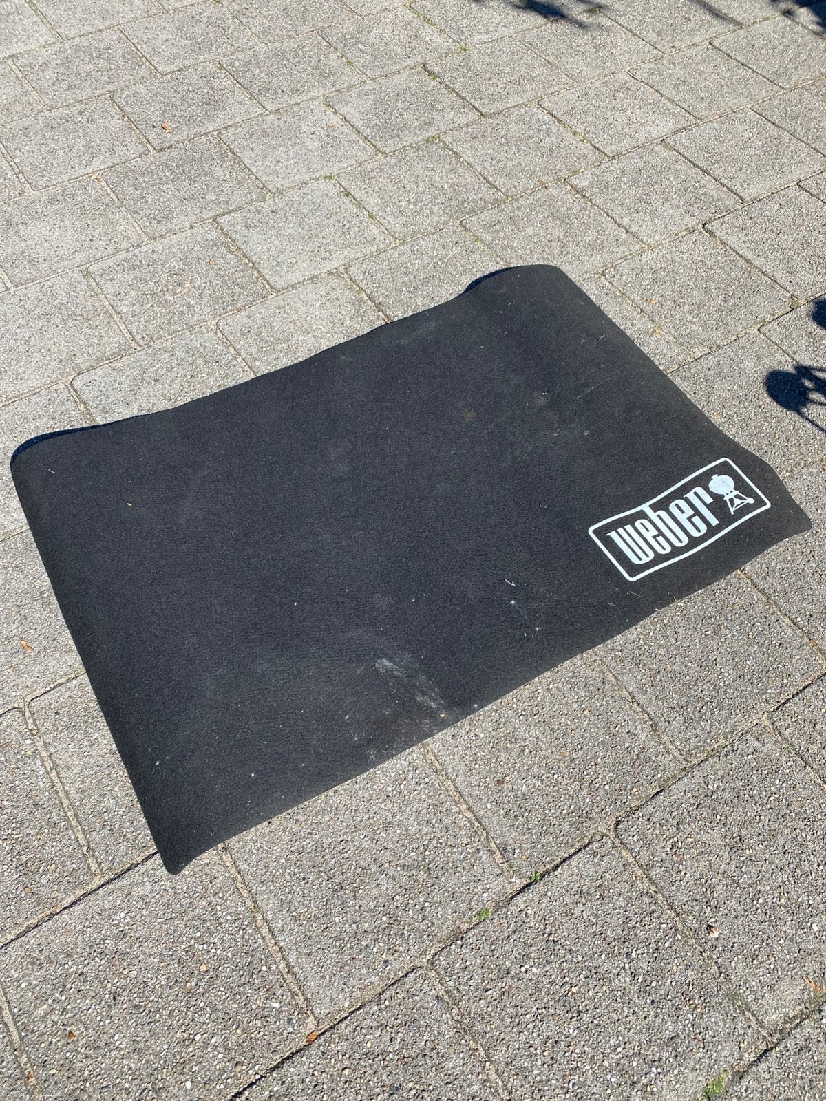 Weber barbecuevloermat, Tuin en Terras, Ophalen of Verzenden, Zo goed als nieuw