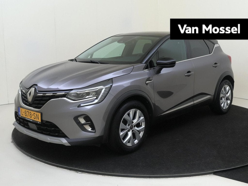 Renault Captur 1.0 TCe 90 Intens Navigatie | Full Led | Pack, Auto's, Renault, Euro 6, Leder en Stof, Origineel Nederlands, 19 km/l