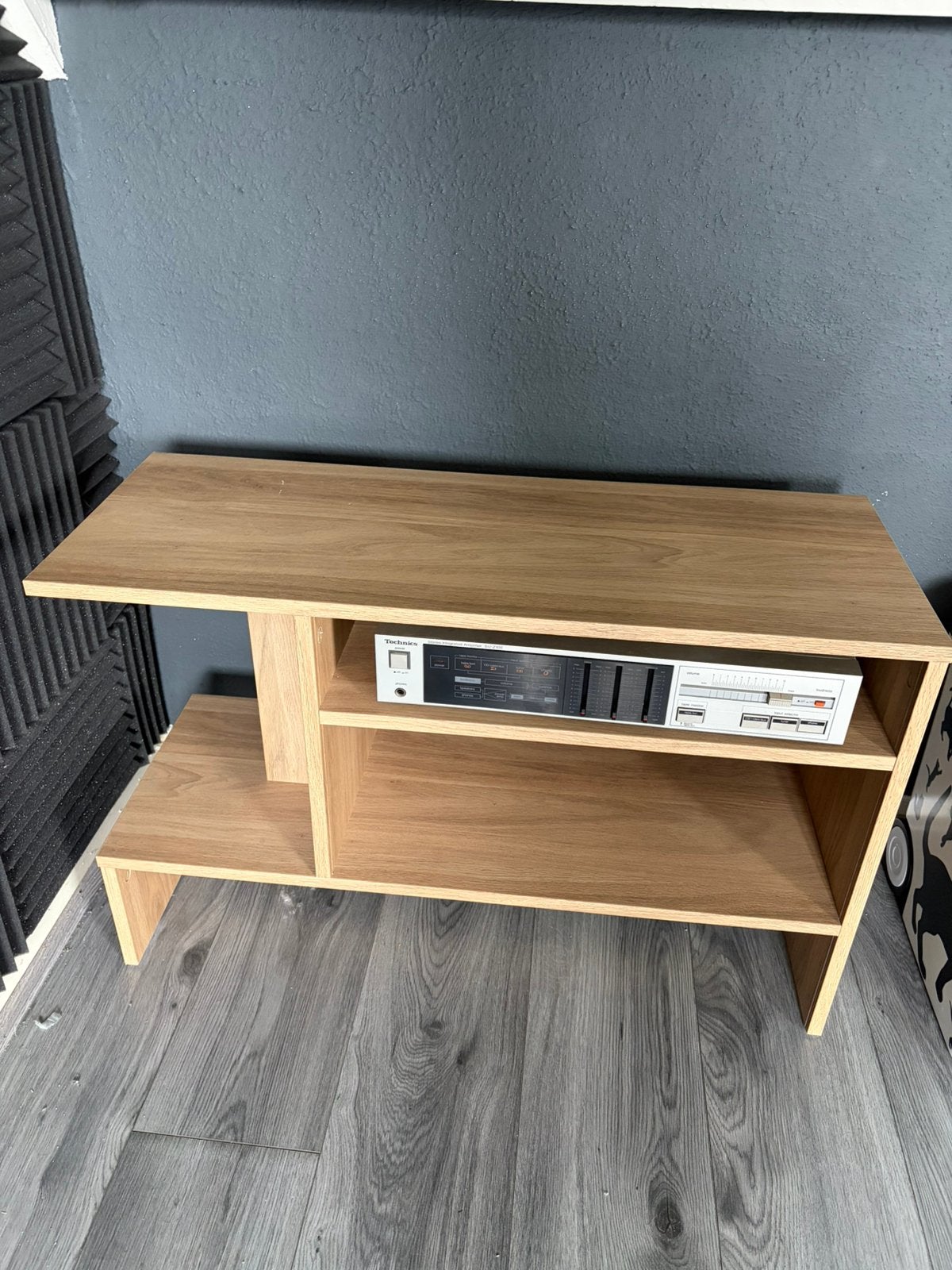 Sidetable eik ikea, Huis en Inrichting, Ophalen, 100 tot 150 cm, Zo goed als nieuw, 25 tot 50 cm