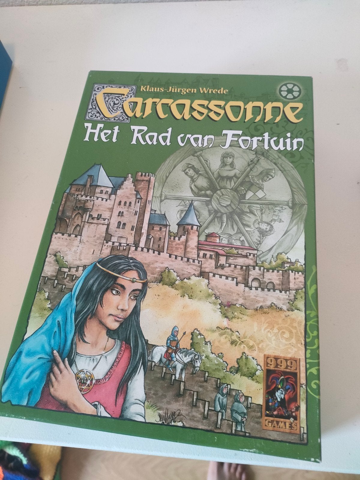 Carcassonne: Het Rad van Fortuin - Zo goed als nieuw, Ophalen of Verzenden, Zo goed als nieuw, 999 Games