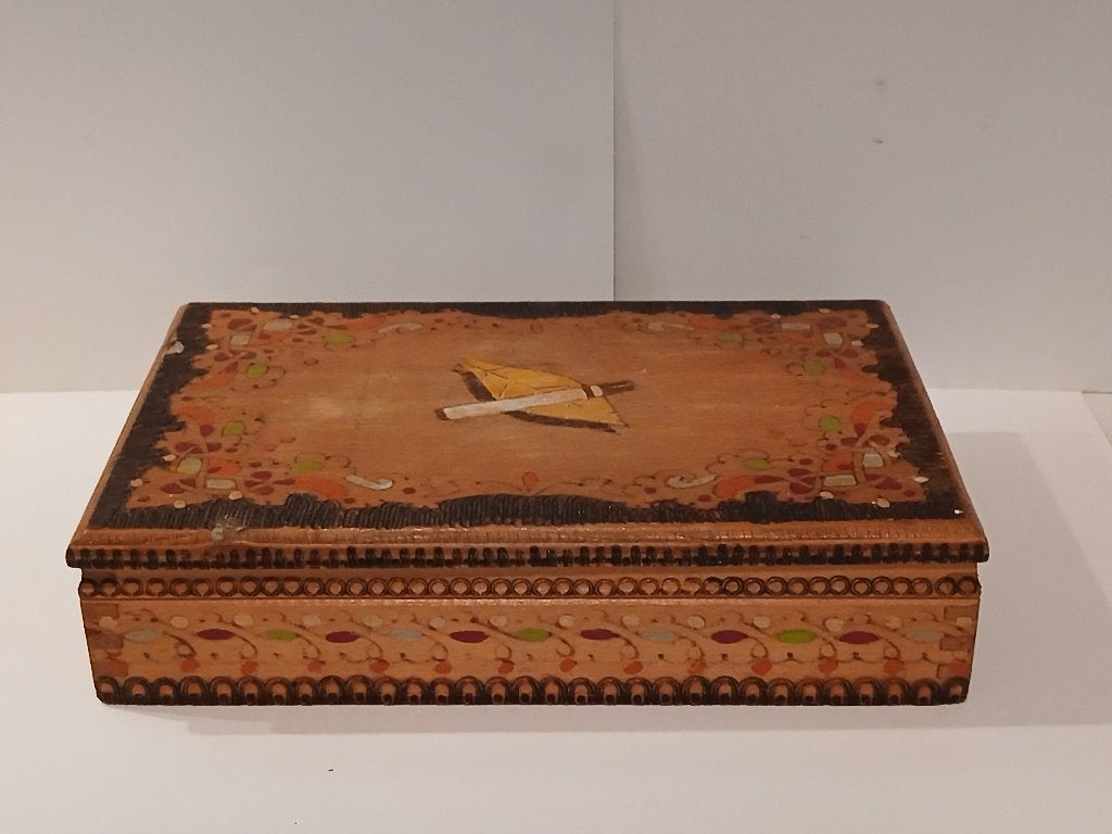 Prachtige Vintage Sigarettendoos/houder, Ophalen of Verzenden, Gebruikt, Overige typen