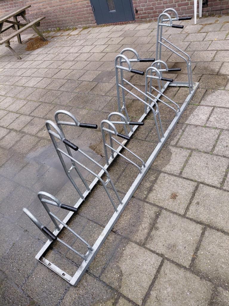 Fietsenrek 6 fietsen, Ophalen