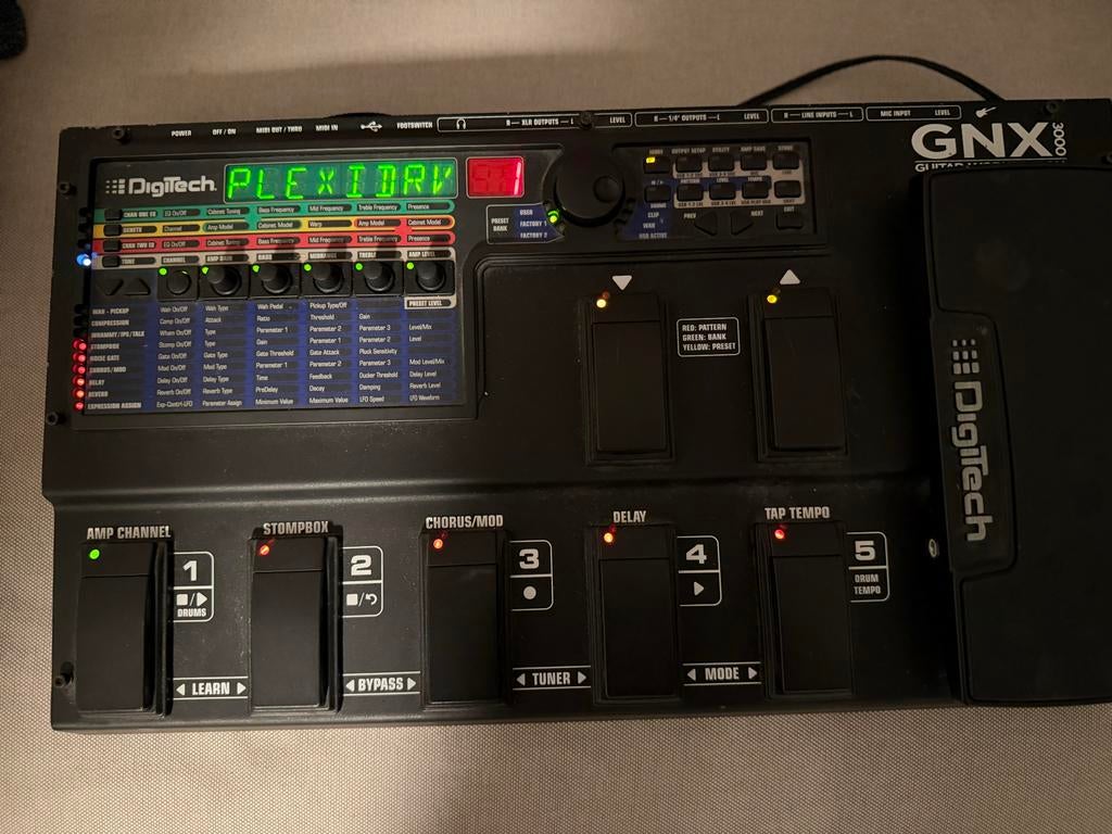 DigiTech GNX3000 Guitar Workstation Multi-effectpedaal, Muziek en Instrumenten, Effecten, Gebruikt, Chorus, Ophalen of Verzenden