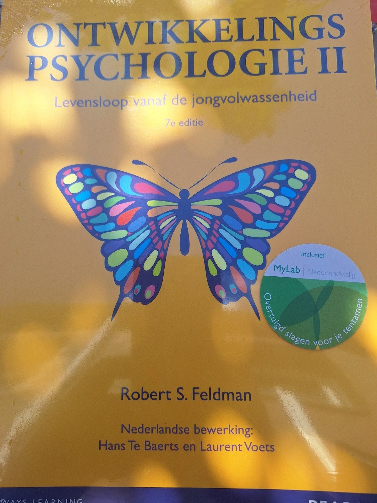 Ontwikkelingspsychologie II - Robert S. Feldman (7e editie), Robert S. Feldman, Nieuw, Gamma, HBO
