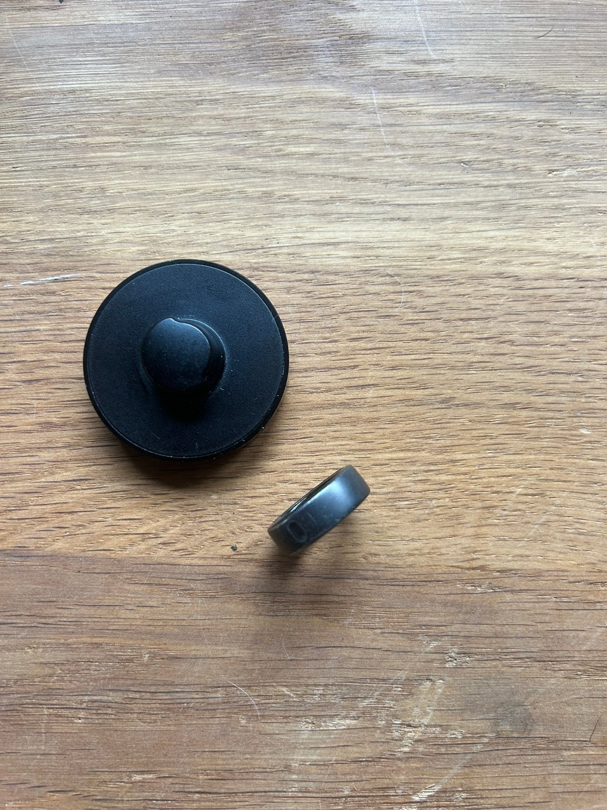 Oura ring gen3 horizon stealth, Ophalen of Verzenden, Zo goed als nieuw, Zwart, IOS