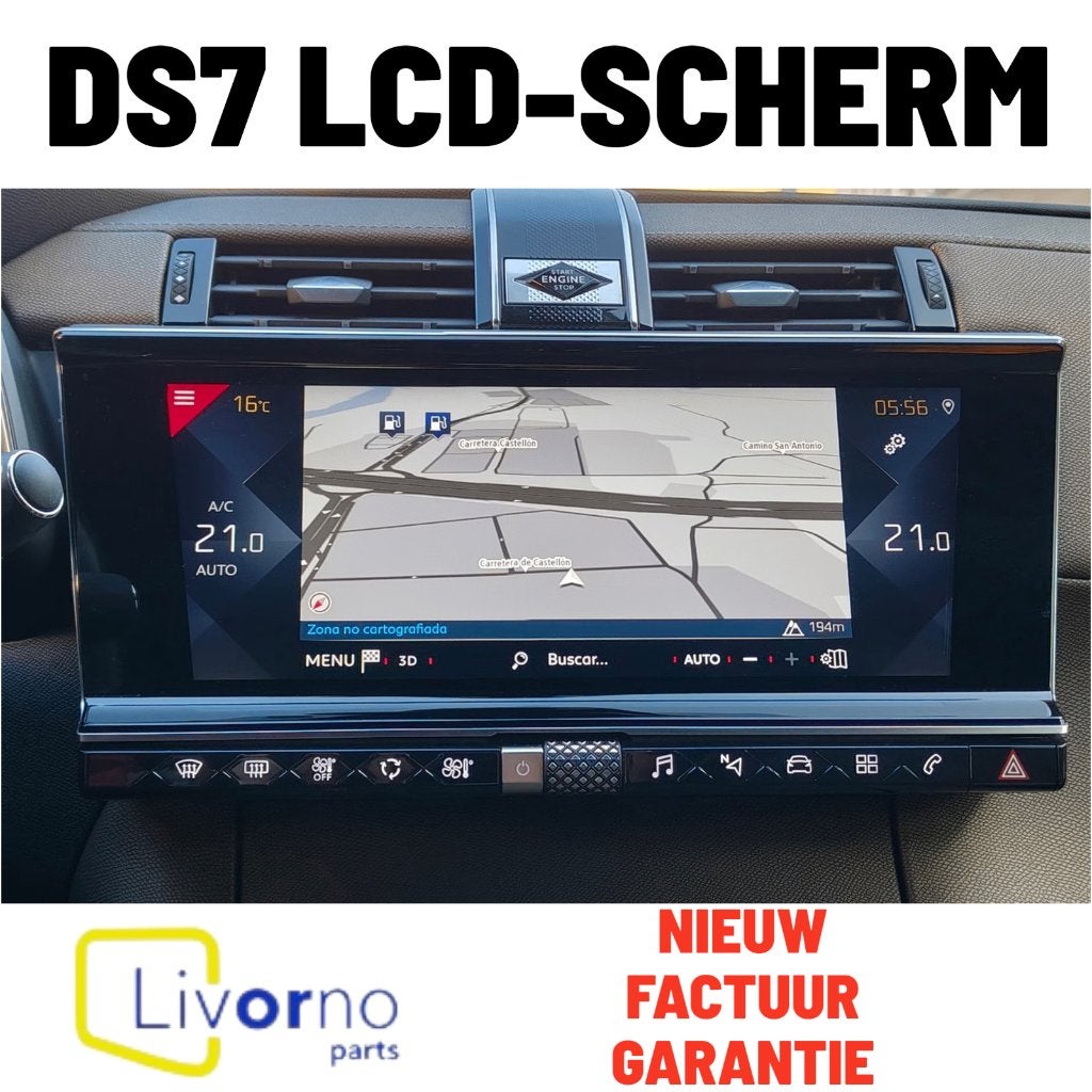 DS7 DS7 CROSSBACK SCHERM LCD-SCHERM 2017-2024 NIEUW, Verzenden, Nieuw