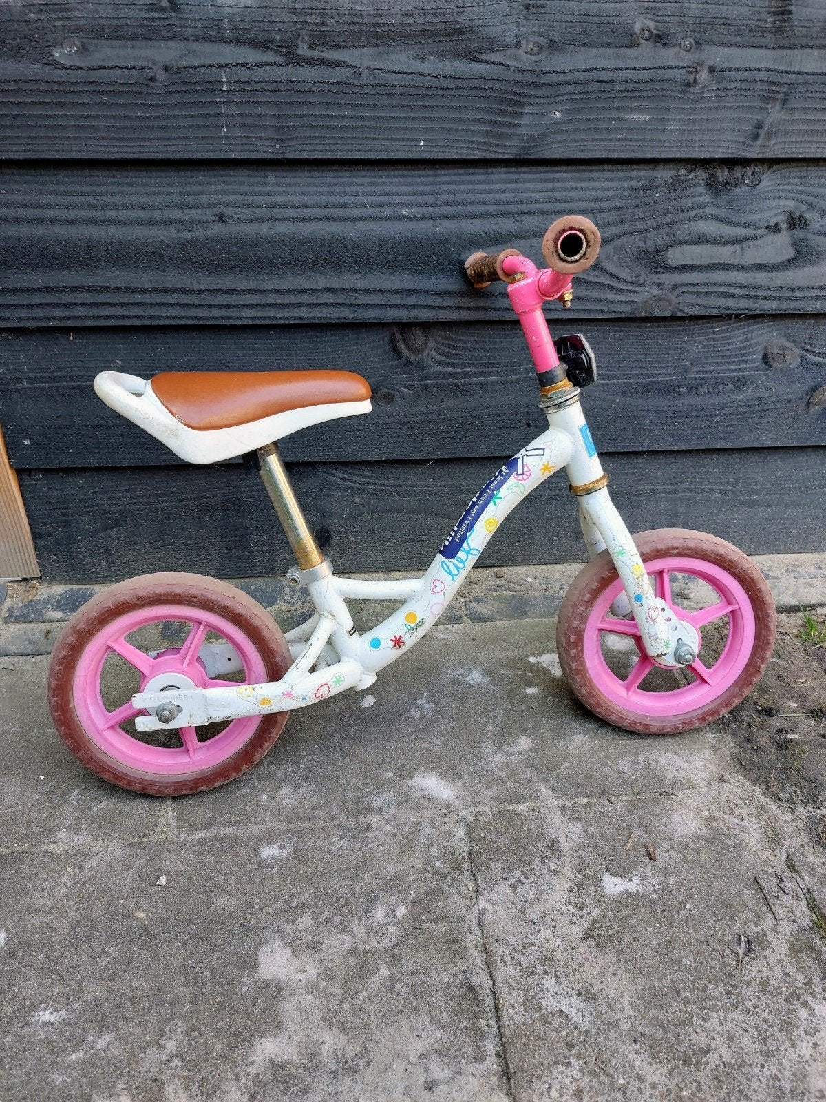 Loopfiets meisje Lief 10 inch, Kinderen en Baby's, Ophalen, Gebruikt, Loopfiets