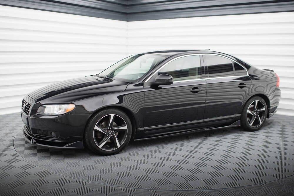 Voorlip sideskirt spoiler diffuser - Volvo S80 06-10, Ophalen of Verzenden