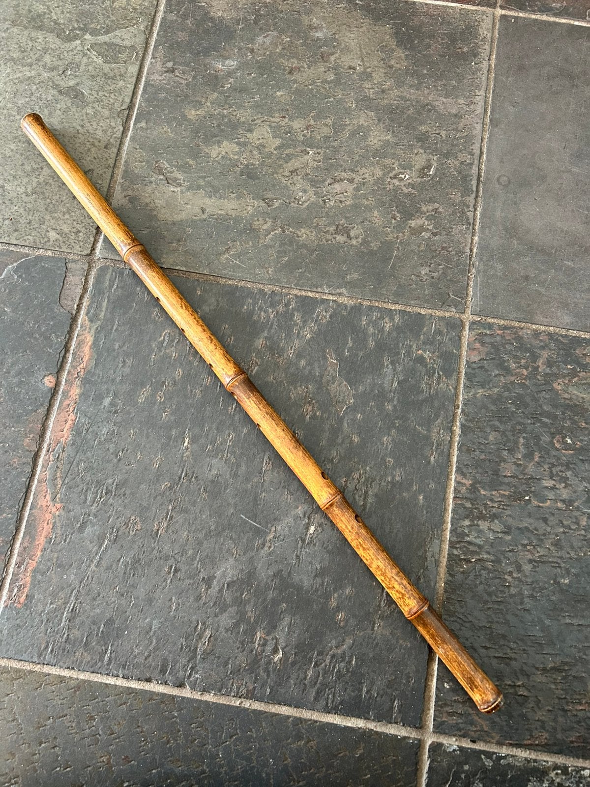 Bamboe chinese fluit. Lengte 76 cm., Muziek en Instrumenten, Blaasinstrumenten | Dwarsfluiten en Piccolo's, Gebruikt, Dwarsfluit