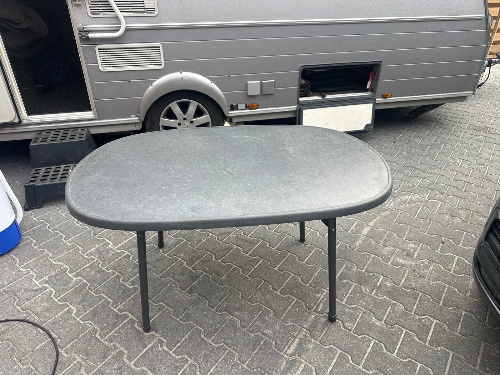 Inklapbare tafel, Ophalen, Zo goed als nieuw, Campingtafel