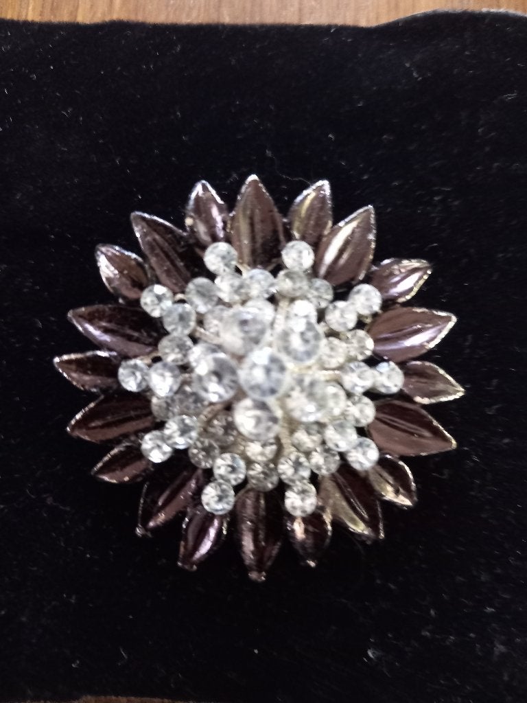 broche, Overige materialen, 4 tot 7 cm, Overige kleuren, Ophalen of Verzenden