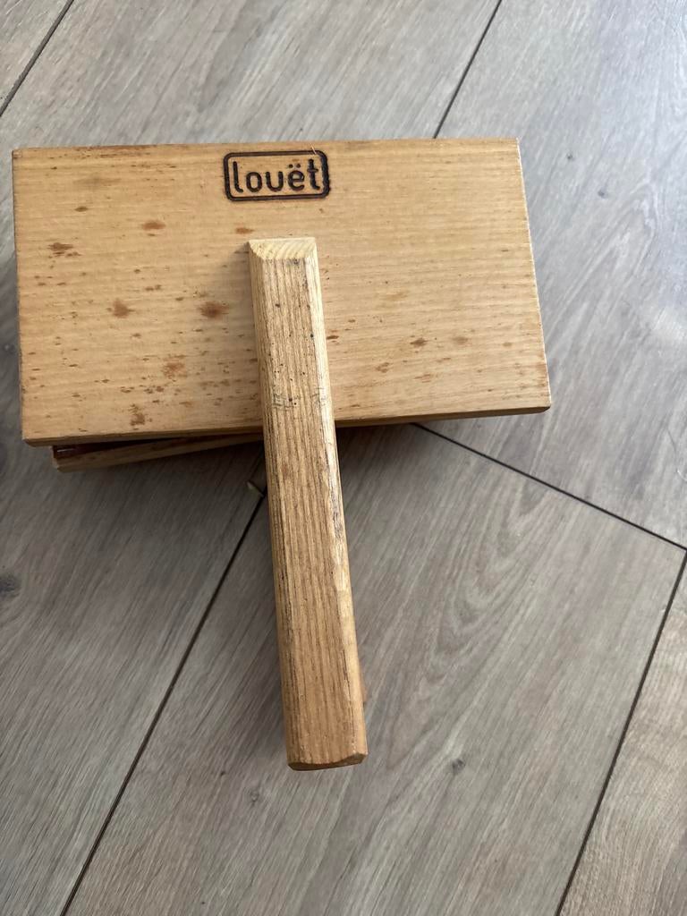 Louët kaardenkammen (borstels) - Gebruikt, in prima staat, Ophalen of Verzenden, Zo goed als nieuw