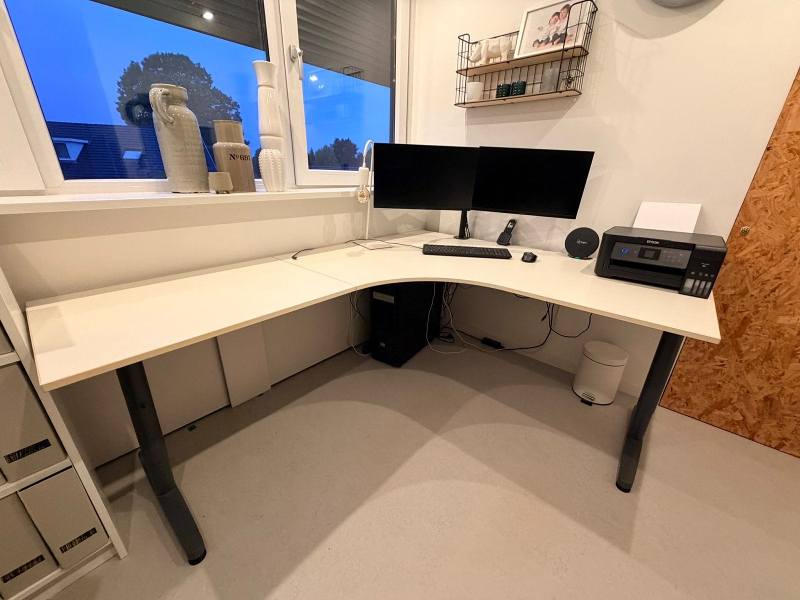 Hoekbureau - Ruim en Functioneel (200x160 cm), Ophalen, Gebruikt, Hoekbureau