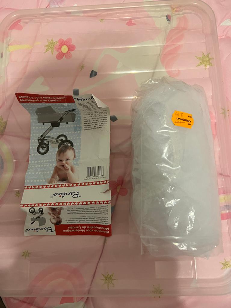 Bambino Vliegenklamboe voor Kinderwagen - Nieuw, Ophalen of Verzenden, Nieuw, Kinderwagen, Overige merken