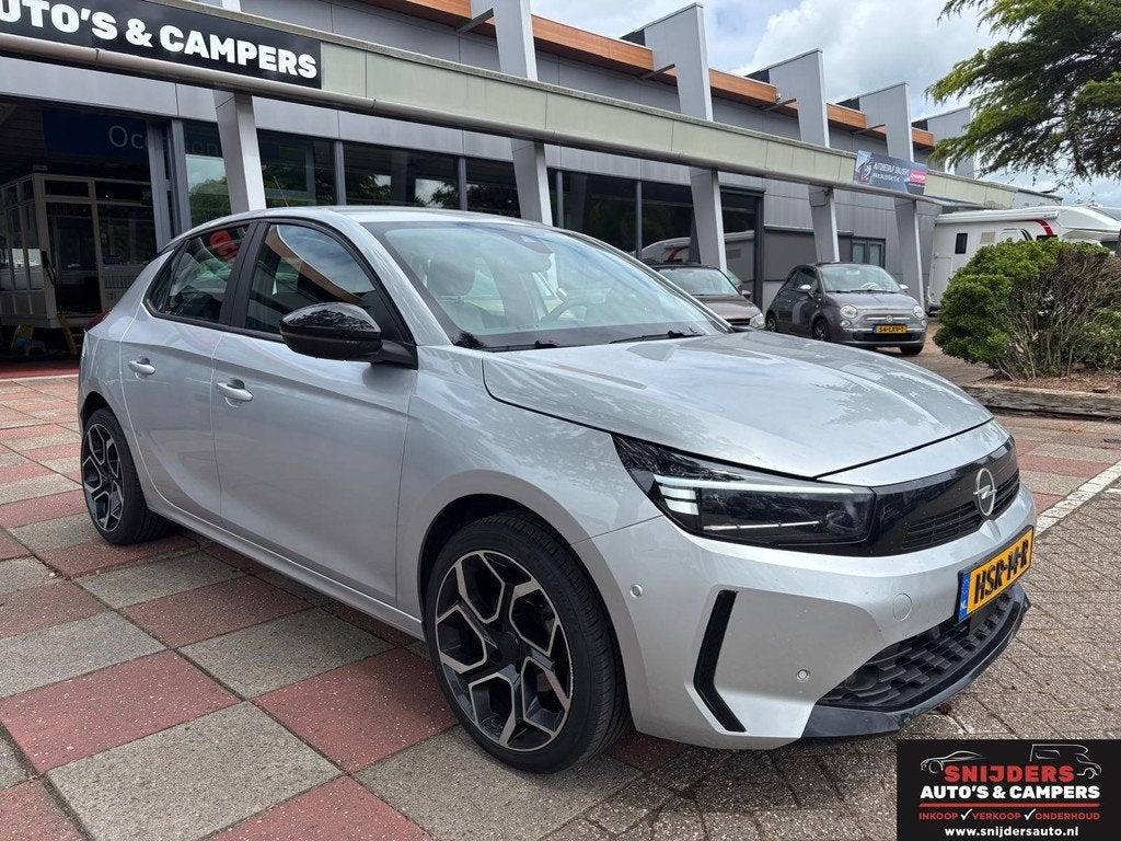 Opel Corsa 1.2 GS pdc, camera, CarPlay, Voorwielaandrijving, Stof, Gebruikt, 1199 cc