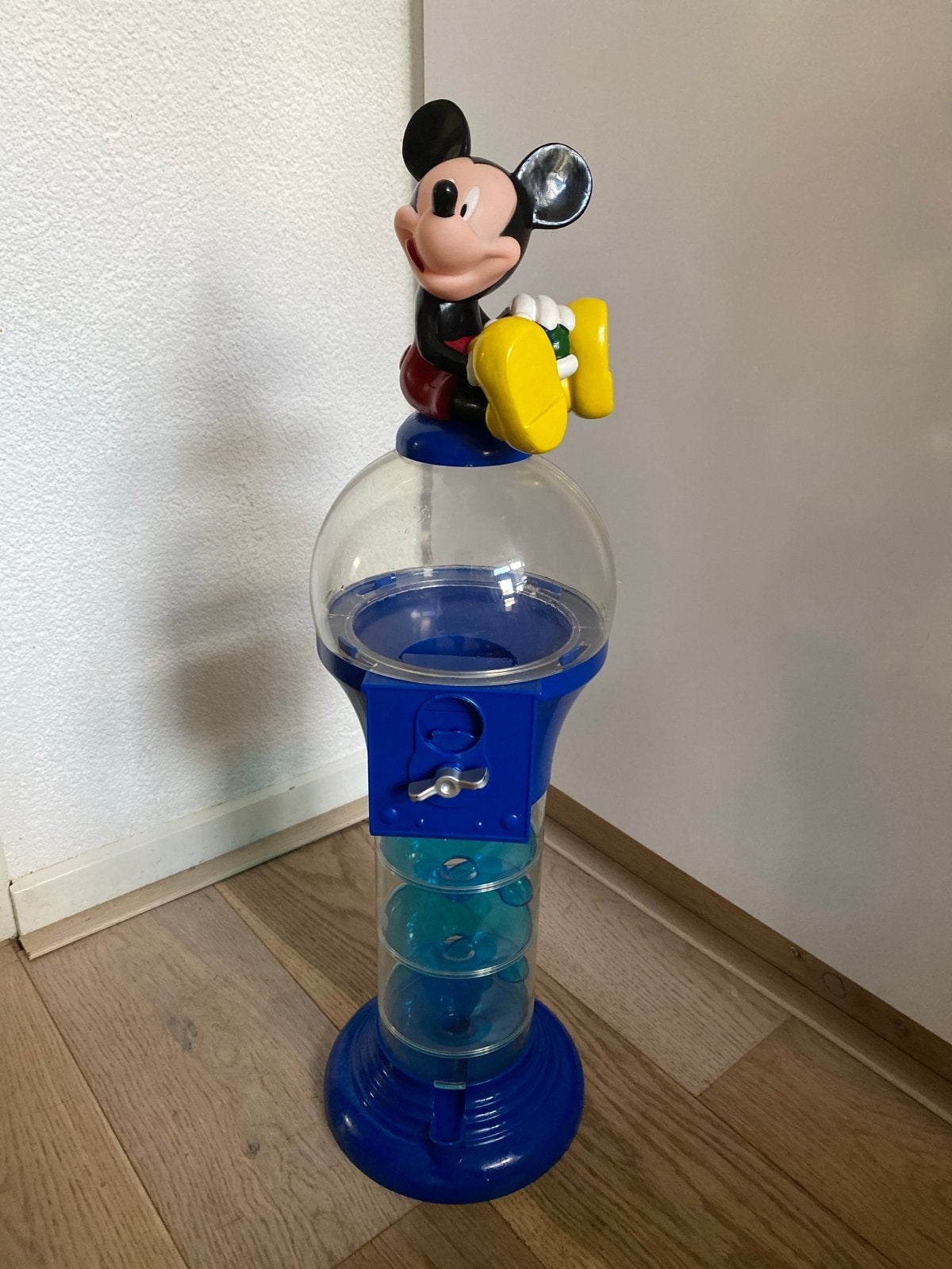 Disney Mickey Mouse Kauwgomballenautomaat Sunco, Ophalen of Verzenden, Mickey Mouse, Gebruikt, Overige typen