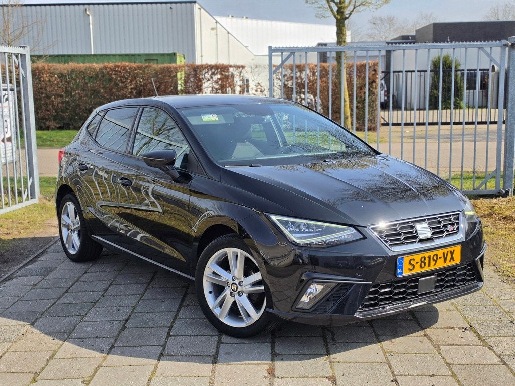 Seat Ibiza 1.0 TGI FR Business Intense NIEUW Apk 17inch clim, Auto's, Seat, Voorwielaandrijving, Parkeersensor, Stof, Gebruikt