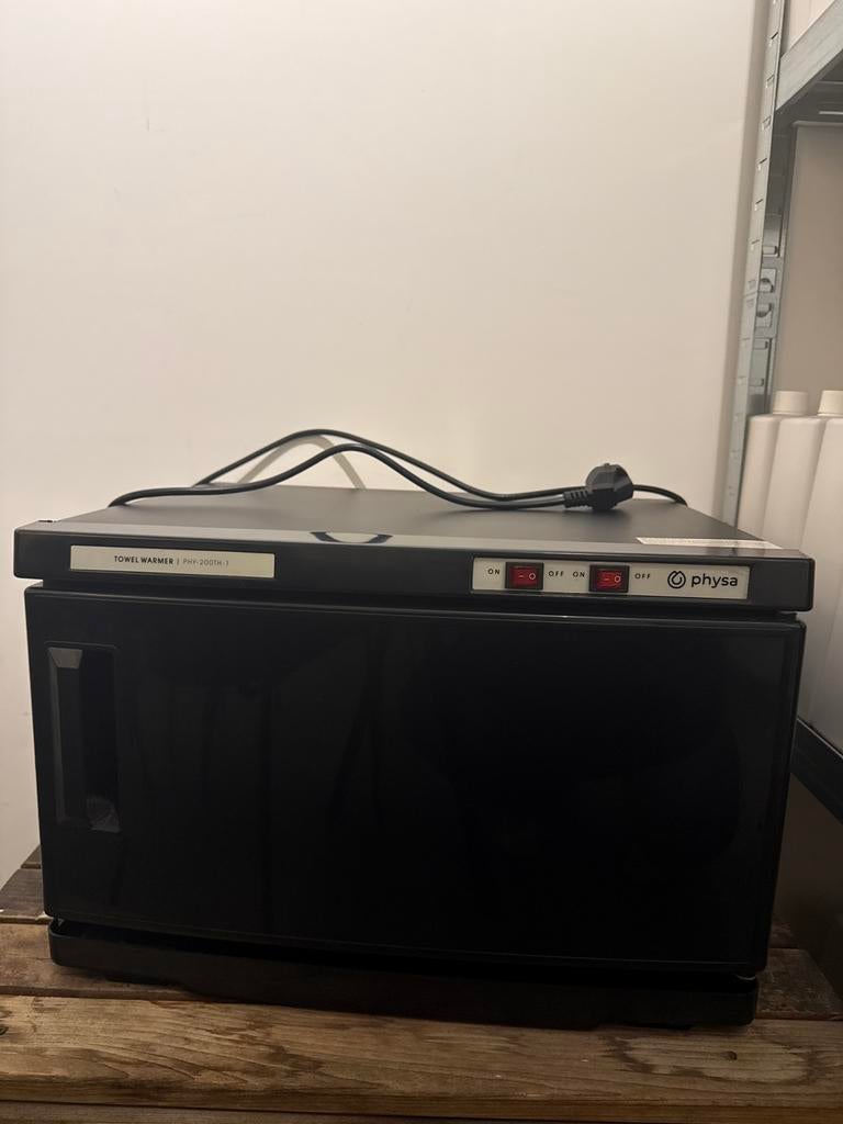 Physa Handdoekwarmer PH-200TH-1 - Zwart, Ophalen of Verzenden, Zo goed als nieuw