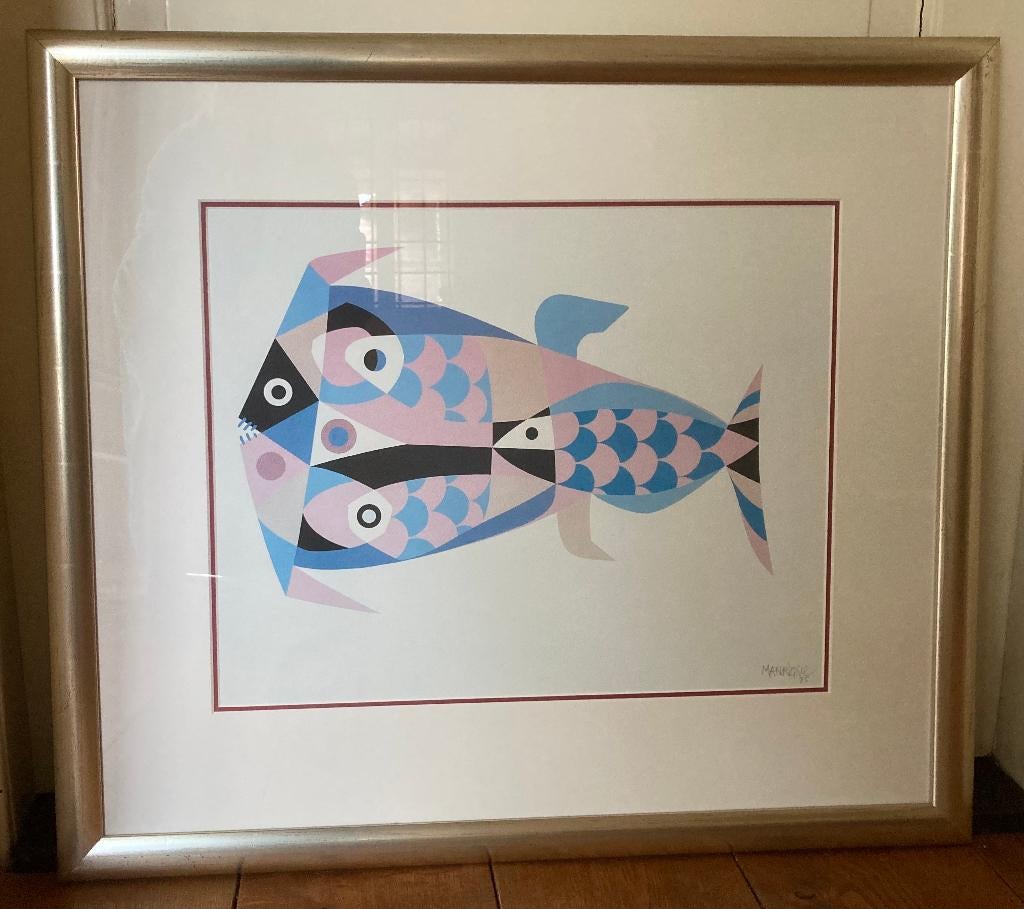 César Manrique - ingelijste print, Ophalen